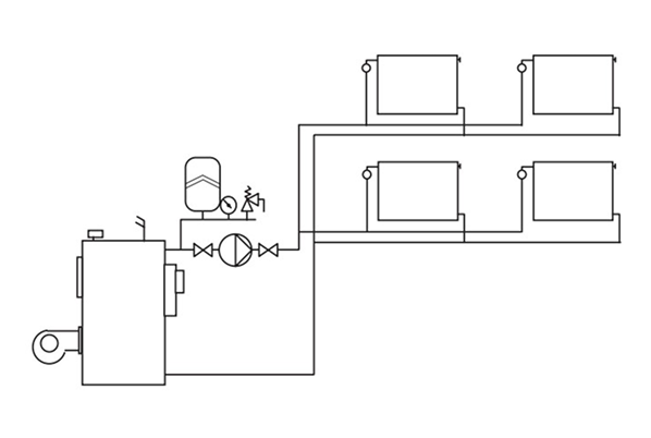 Двухтрубная система отопления